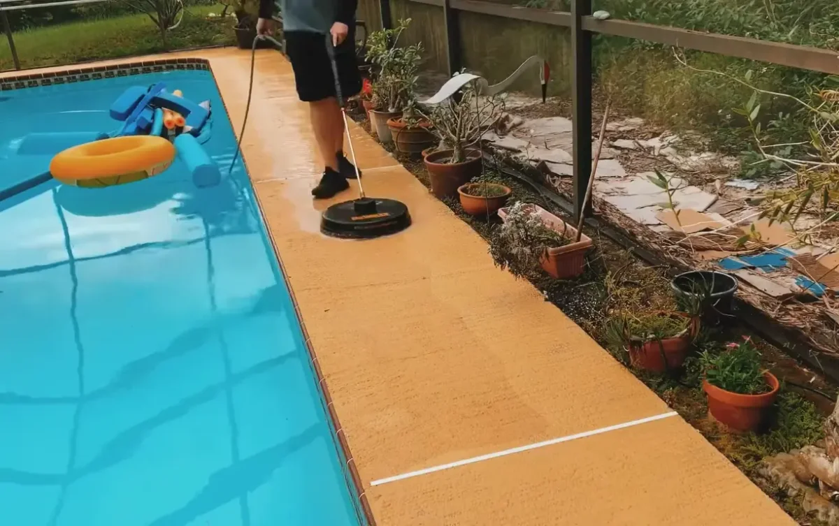 Pool Deck Pressure Washing jacksonville